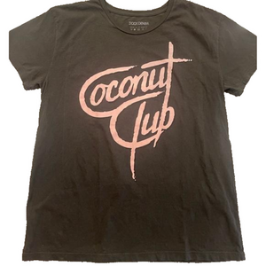 Ziggy Denim Made in Los Angeles coconut club T-shirt shirt unisex sz medium